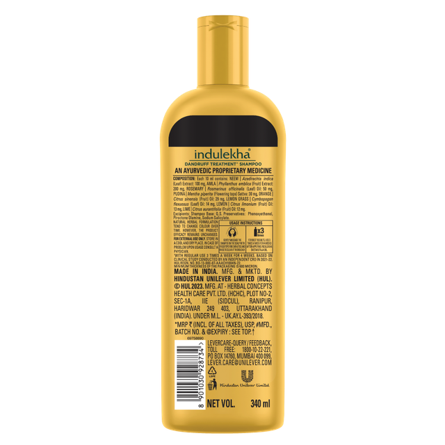 Indulekha Dandruff Treatment Shampoo