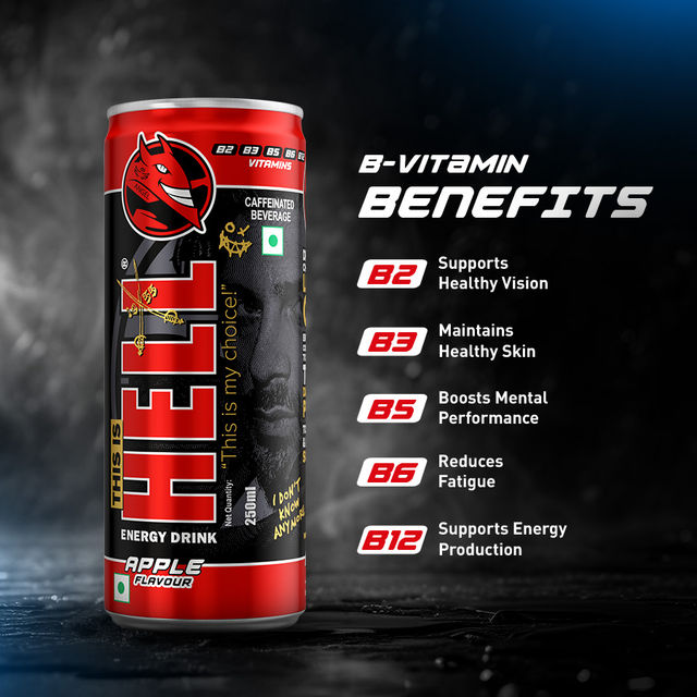 HELL Energy Drink Apple Flavoured Drink