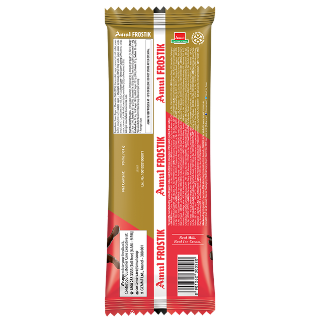 Amul Gold Frostik Ice Cream Stick 70 ml Combo