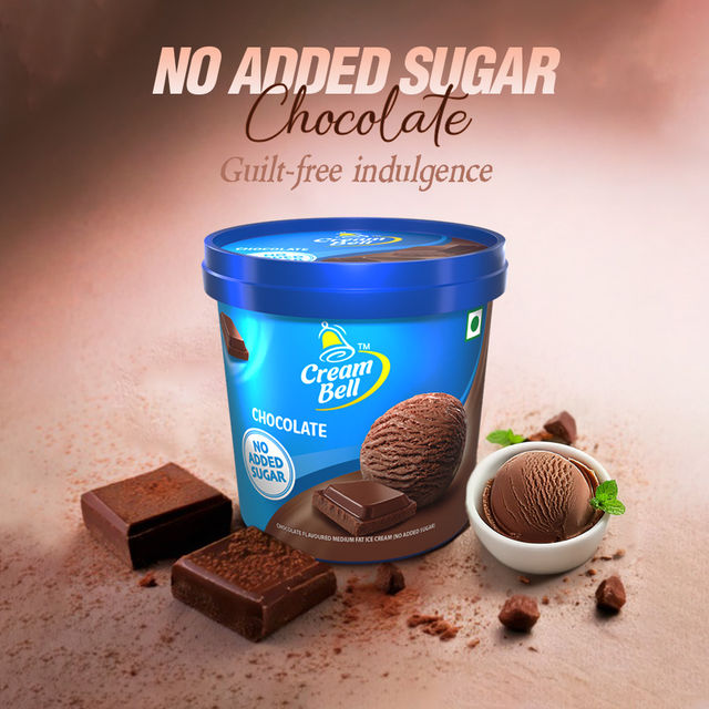 Cream Bell Sugarfree Chocolate Ice Cream Cup