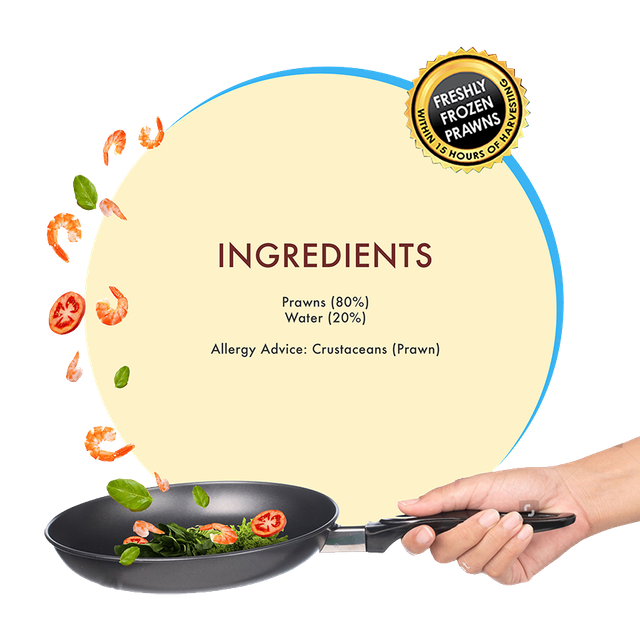 ITC Master Chef Prawns Large Peeled & Deveined 200 g Combo