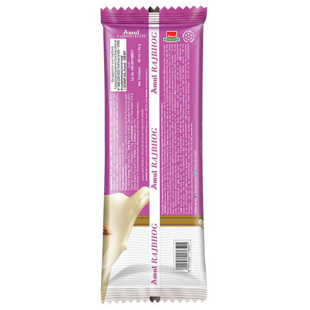 Amul Kulfi Raj Bhog Ice Cream Stick