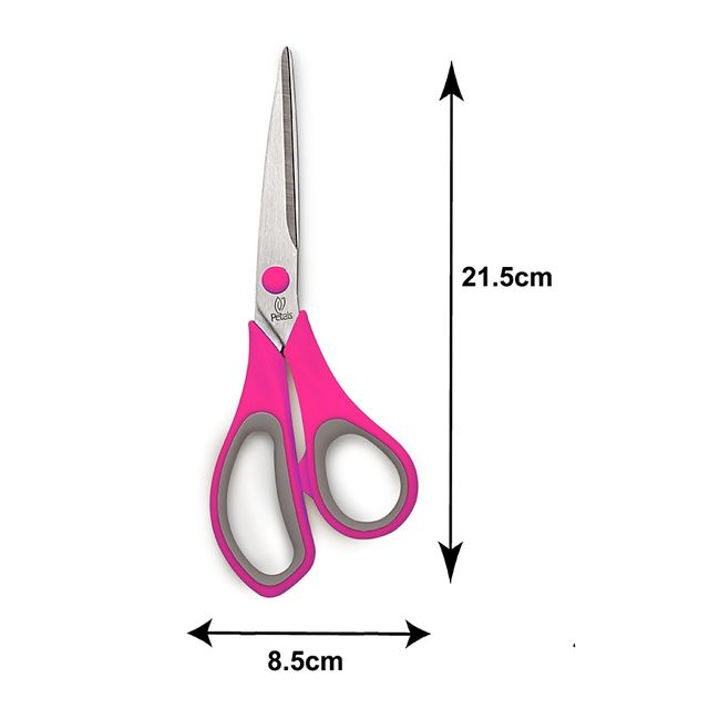Petals General All Purpose Thick Blade Household Scissor | 8.25 Inch-21cm