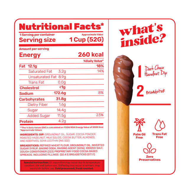 Beanly Choco Dibs - Dark Choco Hazelnut