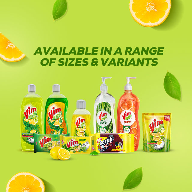 Vim Lemon Dishwash Liquid Gel