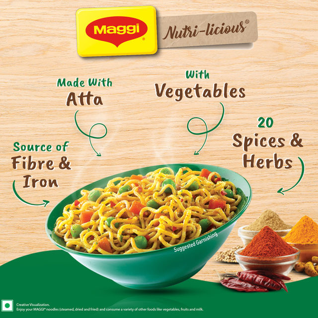 Maggi Nutri-Licious Masala Veg Atta Noodles