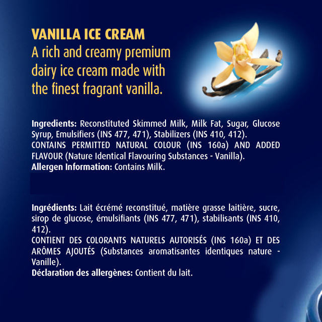 London Dairy Vanilla Premium Ice Cream Cup