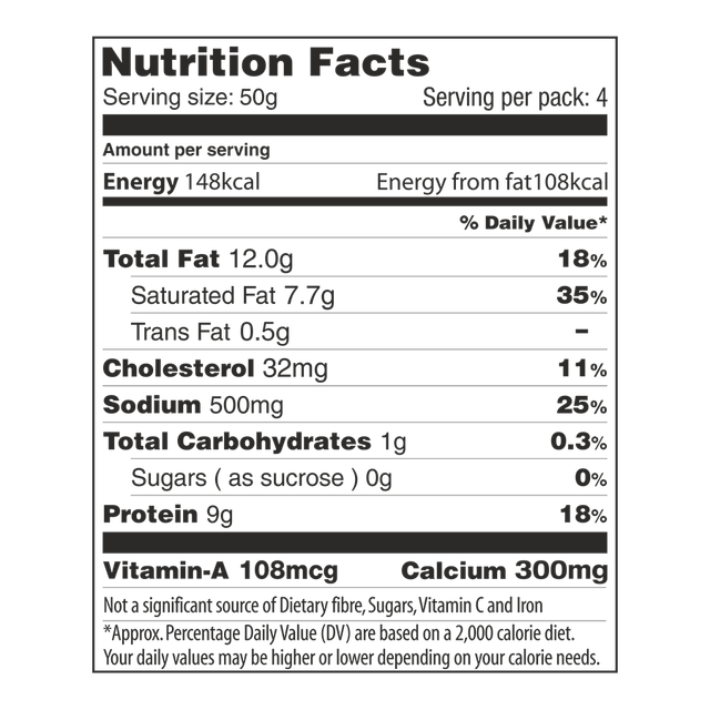 Gowardhan Processed Cheese Carton