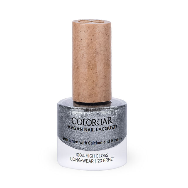 Colorbar Vegan Nail Lacquer- Silver Star