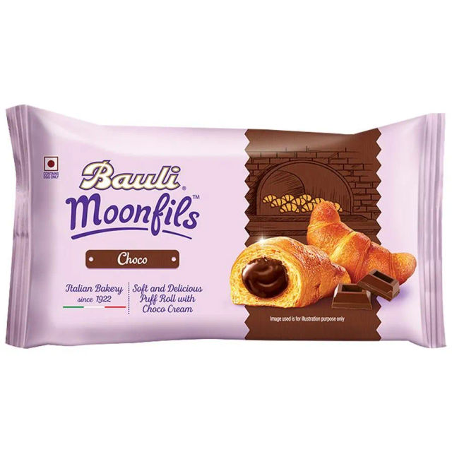 Bauli Moonfils Croissants Choco Cream (Egg) 50 g Combo
