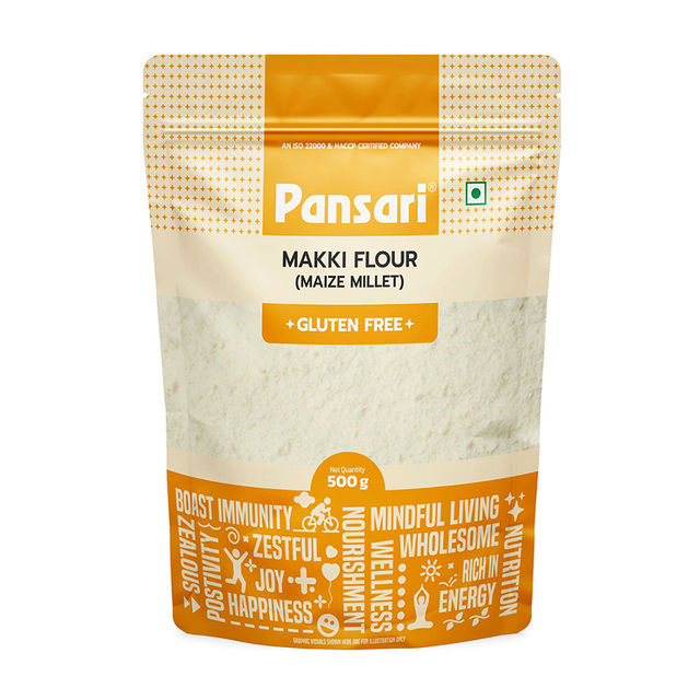 Pansari Makki Atta - Maize/Corn Atta