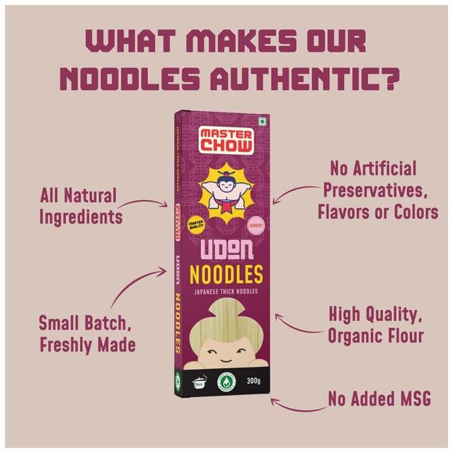 MasterChow Japnese Udon Noodles 300 g Combo