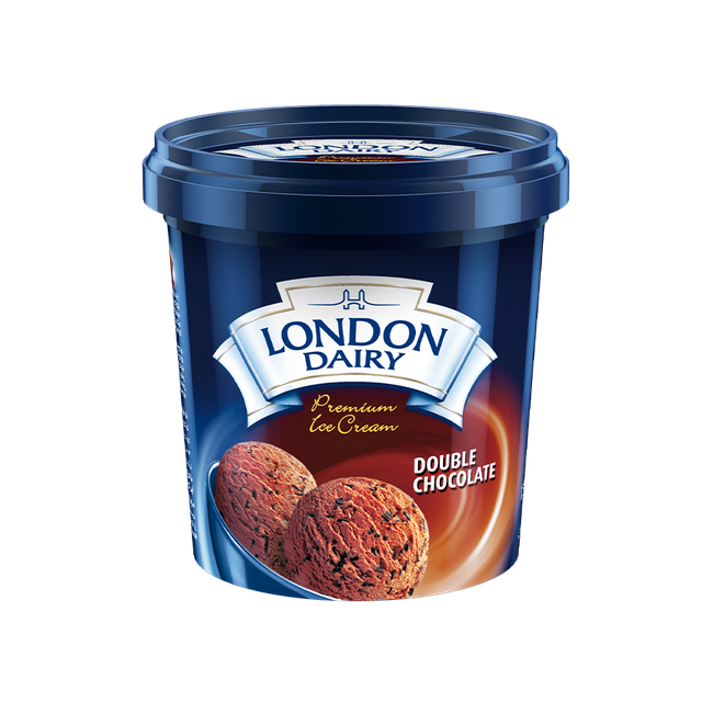 London Dairy Double Chocolate Ice Cream cup