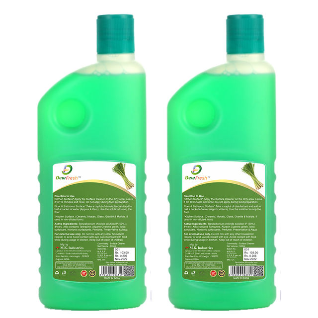 Dew Fresh Floor cleaner 500ml . Lemon Grass