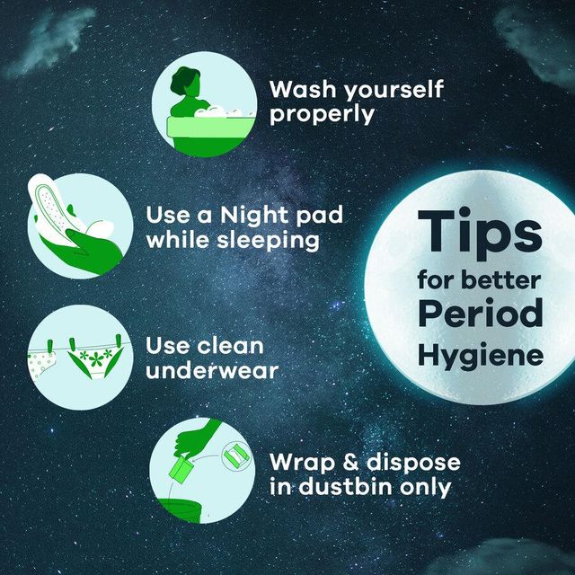 Whisper Bindazzz Nights XXL+ Sanitary Pads