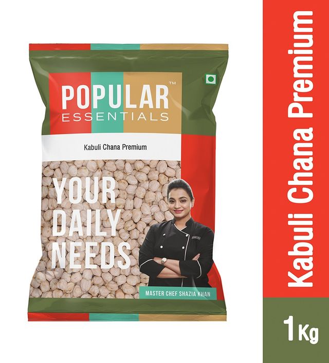 Popular Essentials Kabuli Chana Premium