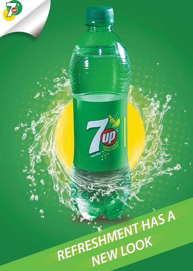 7Up Lemon Soft Drink 1.25 l Combo