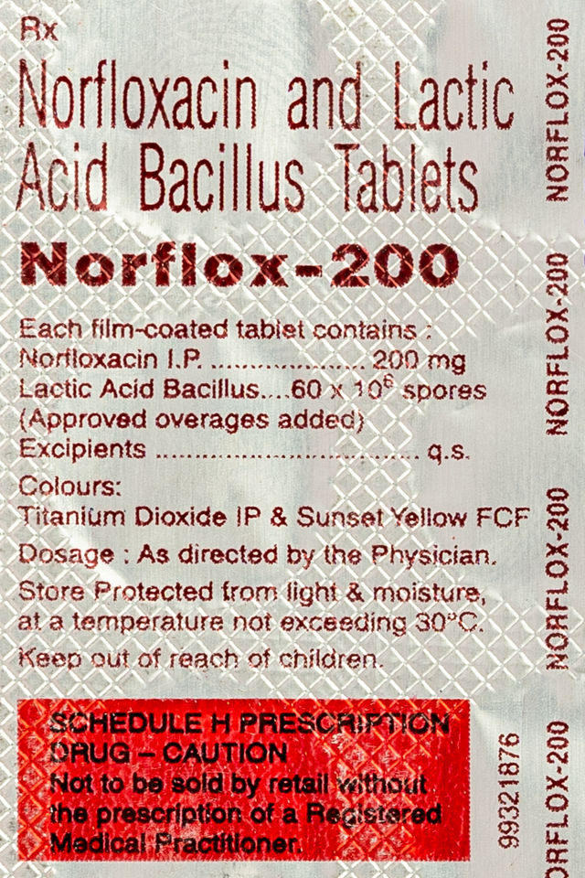 Norflox 200 Tablet