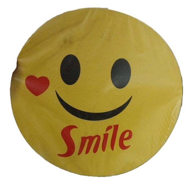 Divine Vibes Smile Car Sticker