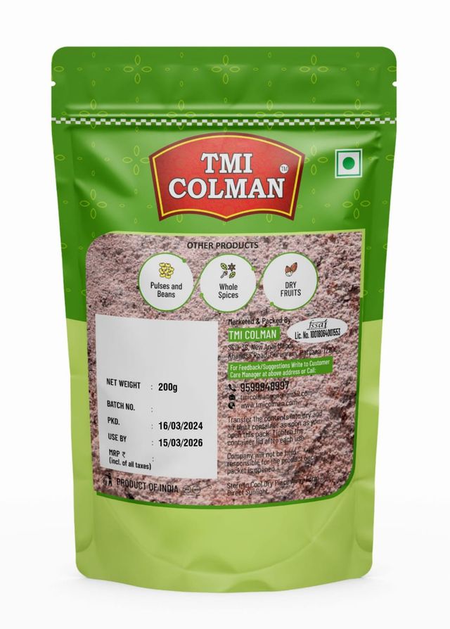 TMI Colman Black Salt Powder 200 g Combo