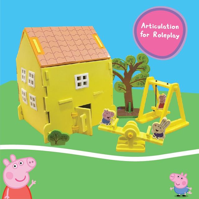 3D Build N' Play - Peppa Pig House Set