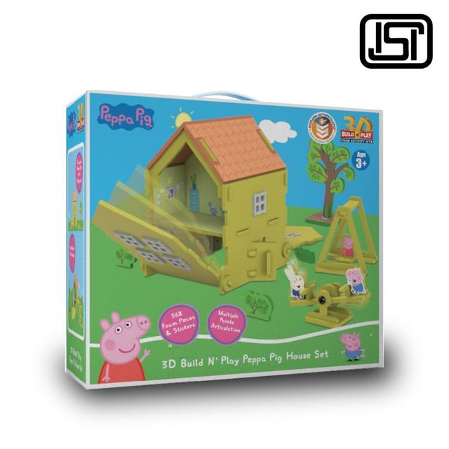 3D Build N' Play - Peppa Pig House Set