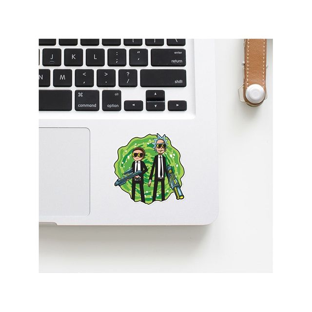 House Of Festivals Black Suits Comin' - Rick And Morty Official Sticker