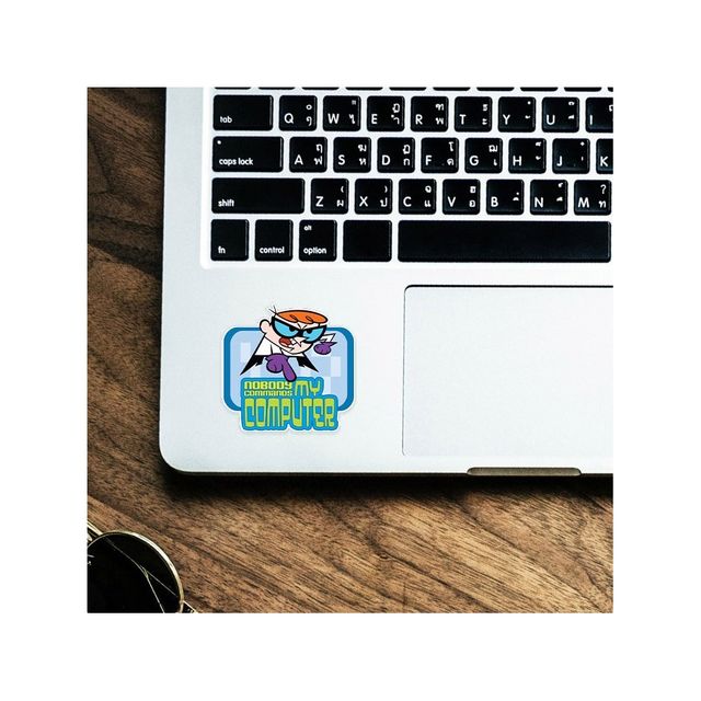 House Of Festivals Nobody Commands My Computer - Dexter'S Laboratory Official Sticker