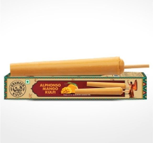 Grameen Mango Kulfi Ice Cream Stick