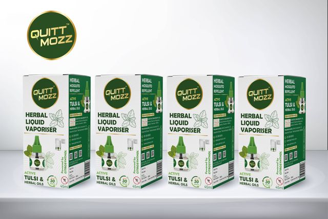 Herbal Mosquito Liquid Vaporizer - Pack of 4