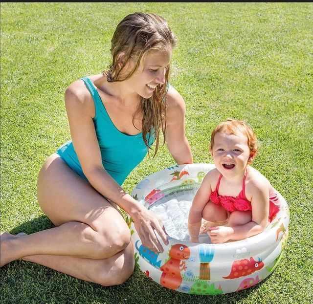 Intex 61cm Inflatable Swim Ring (Colour May Vary)