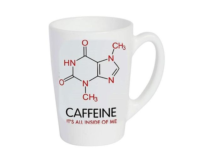 Luminarc Decorated Mug Caffeine Design 320 Ml