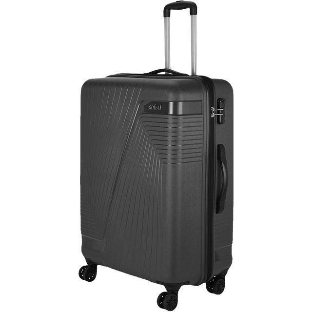 Safari Textured ABS and Polycarbonate Telescopic Trolley Bag - Buy Safari Textured ABS and Polycarbonate Telescopic Trolley Bag - Buy