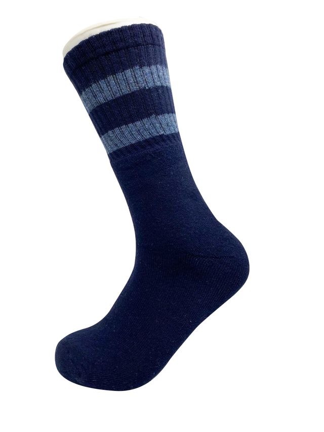 Englo Men's Striped Cotton Blend Socks | Assorted - Free Size