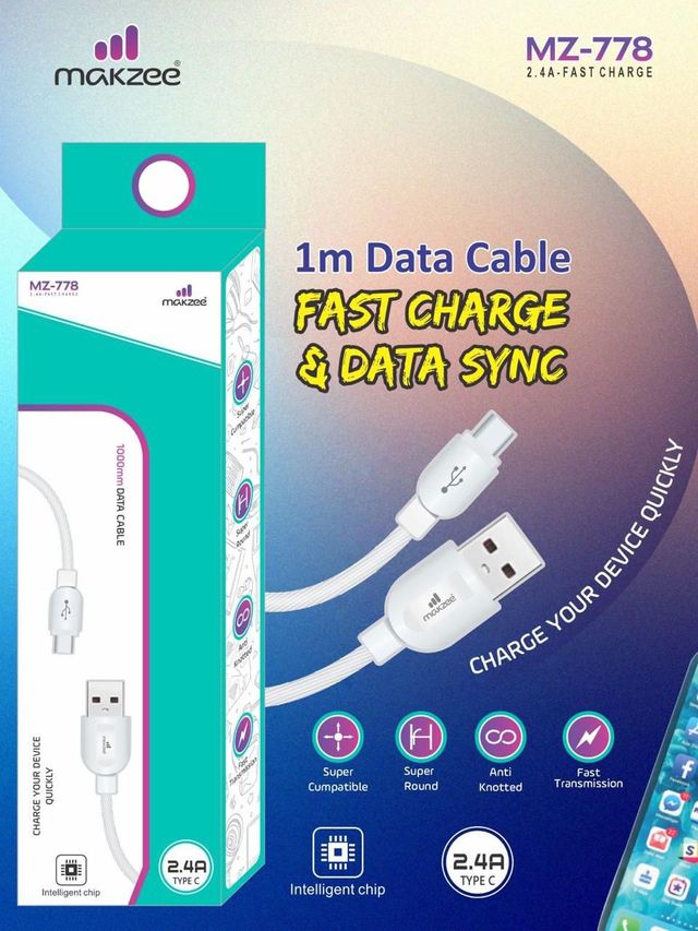 MAKZEE Data Cable MZ-778 - 1 m