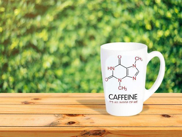 Luminarc Decorated Mug Caffeine Design 320 Ml