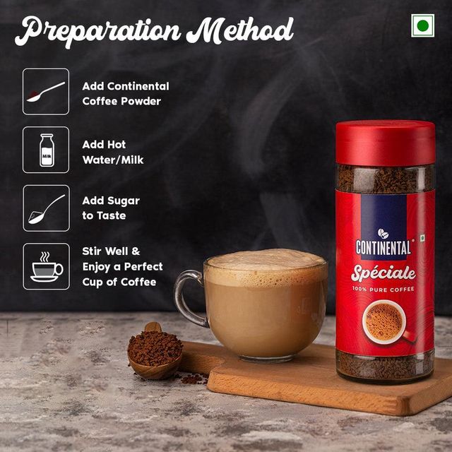 Continental Coffee Speciale 100% Pure Instant Coffee Jar