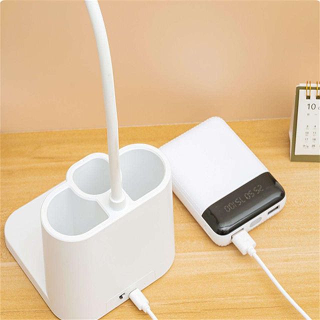 Desidiya 3-Color Rechargeable Rectangular Led Desk Lamp