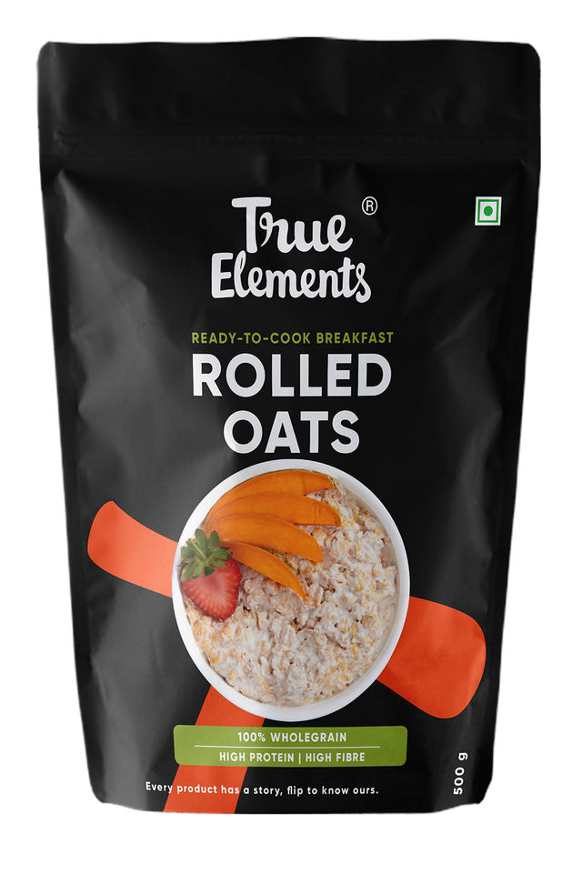 True Elements Rolled Oats(500gms) & True Elements Quinoa(1kg) Combo