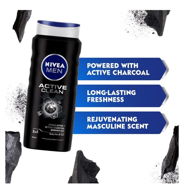 Nivea Men Active Clean Shower Gel