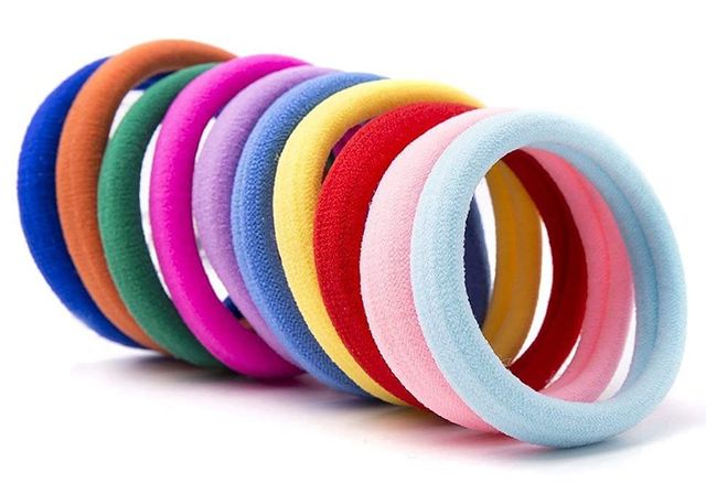 Rubber Band Hair 8 pc Combo