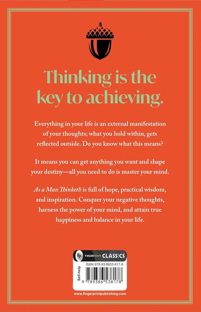 As A Man Thinketh