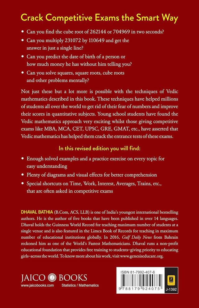 Vedic Mathematics Made Easy, 2nd Edition