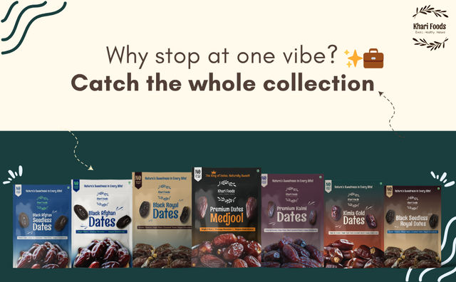 Banana Robusta (500gms), Apple Red Delicious(4pc) & Khari Foods Kimera Dates(400gms) Combo