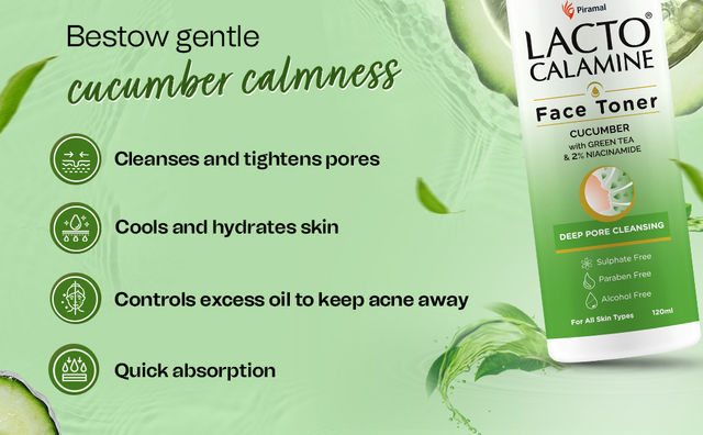Lacto Calamine Cucumber Toner