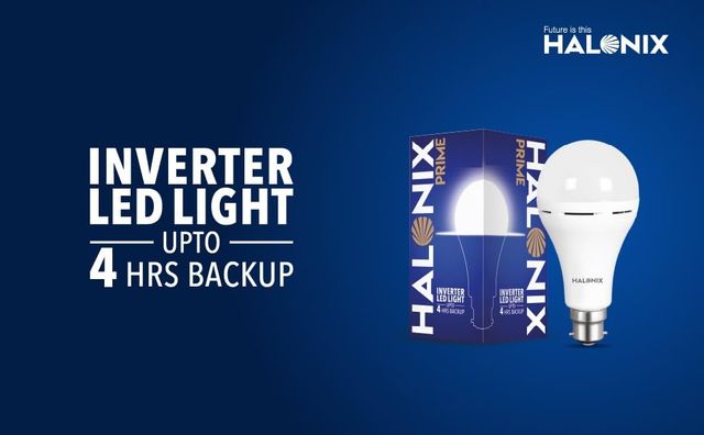 Halonix 14W B22 Rechargeable Emergency Light Inverter Led Bulb