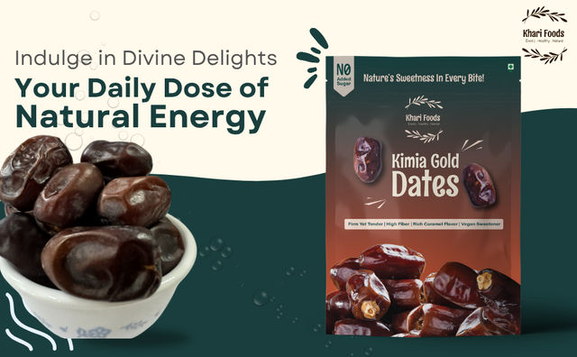 Banana Robusta (500gms), Apple Red Delicious(4pc) & Khari Foods Kimera Dates(400gms) Combo