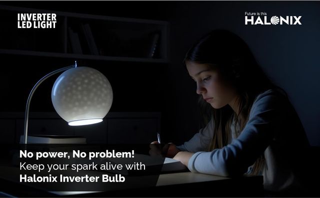 Halonix 14W B22 Rechargeable Emergency Light Inverter Led Bulb