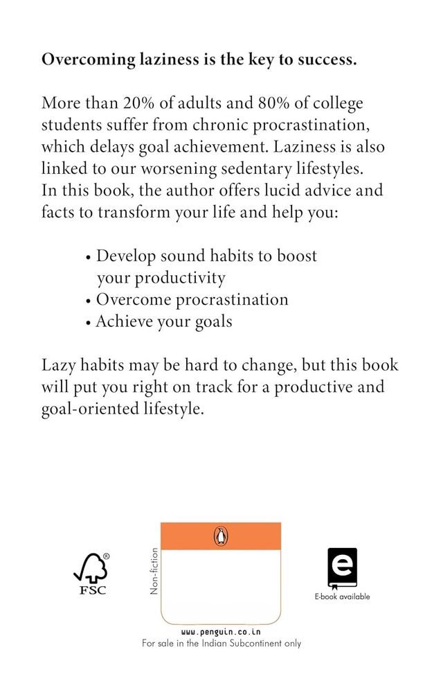 The Art Of Laziness Overcome Procrastin