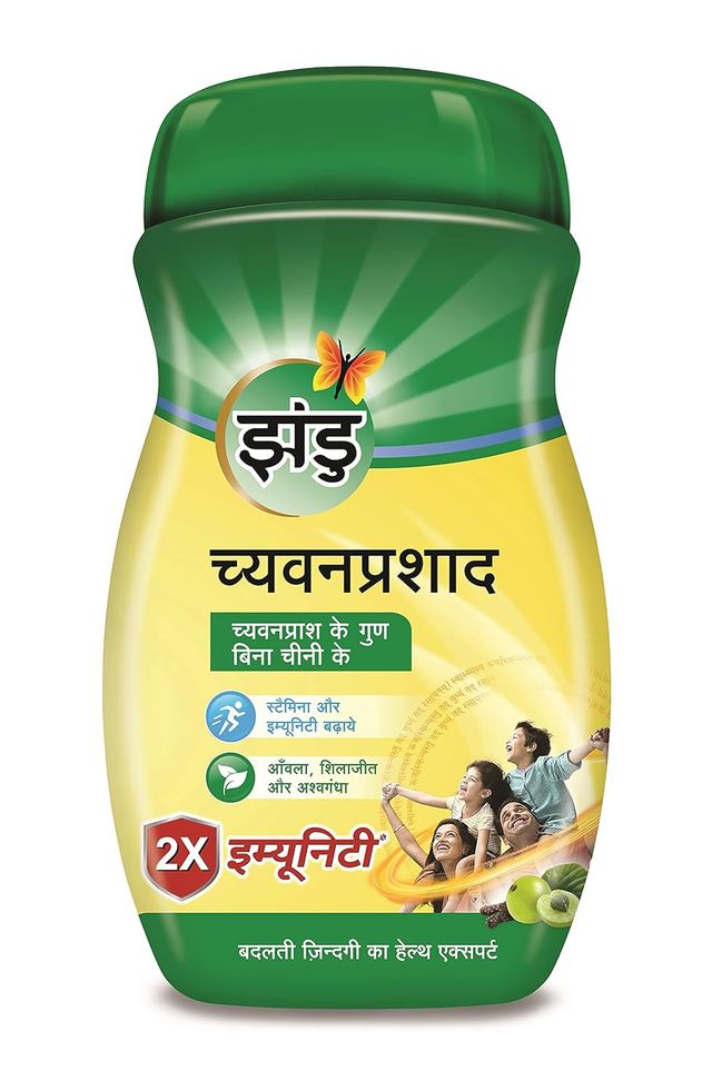 Zandu Chavanprashad Sugar Free Chyawanprash with Amla, No Added Sugar, Ashwagandha & Shilajit